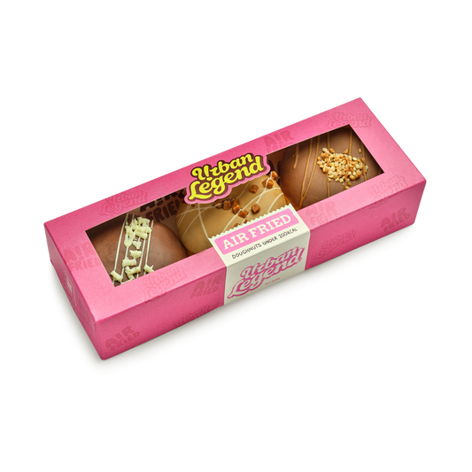 3 Doughnuts Box - Assorted