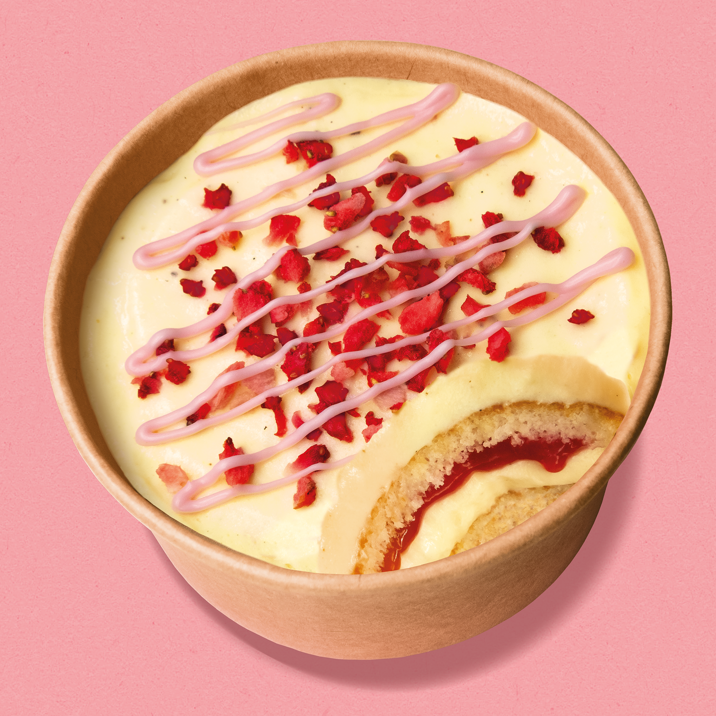 Victoria Sponge Cake Pot
