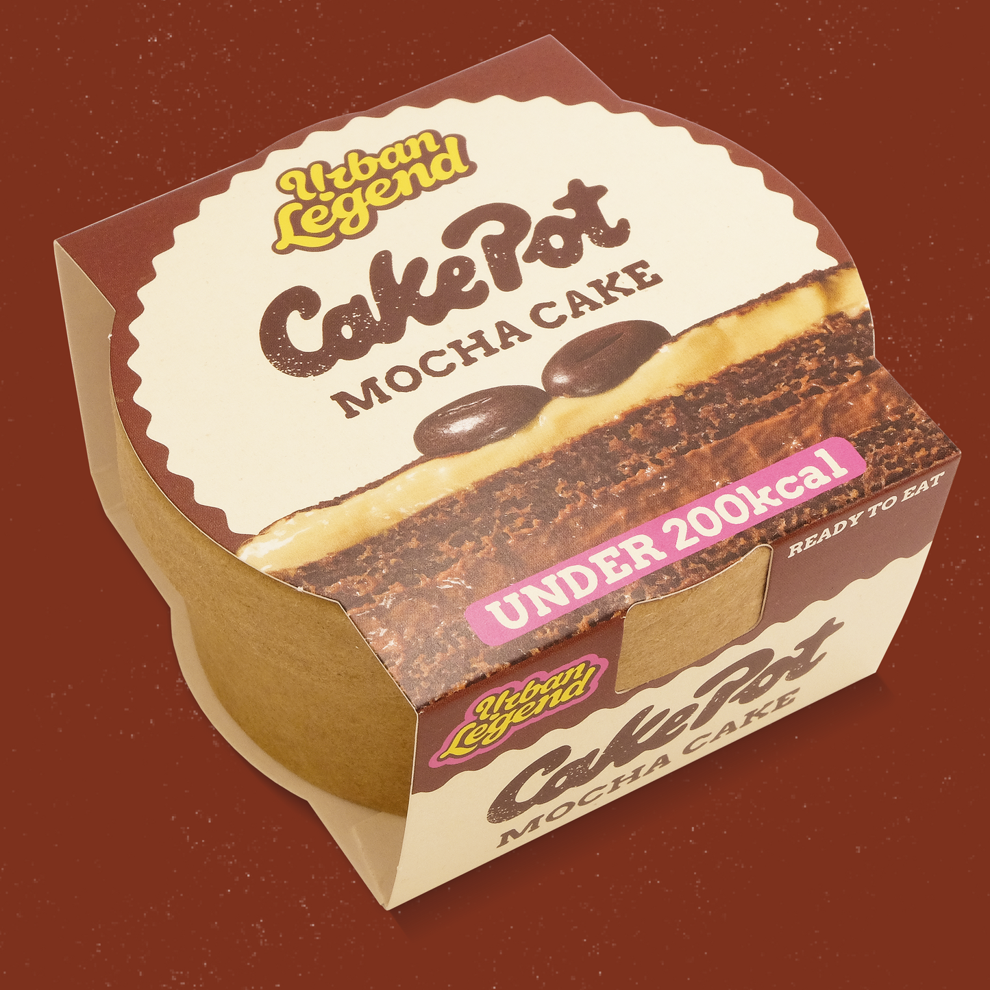 Mocha Cake Pot